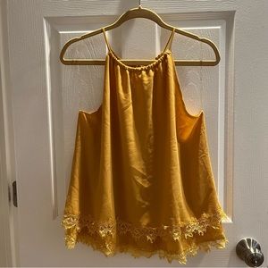Francesca Halter Top Sleeveless Blouse